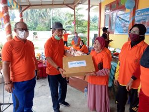 Komda Lansia Parigi Moutong Gelar Lansia Ceria di Tomini.