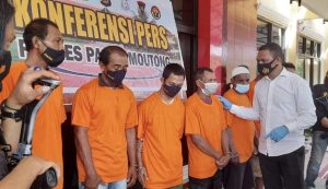 Polres Parigi Moutong Sukses Bekuk Sindikat Mutilasi Sapi yang Resahkan Warga