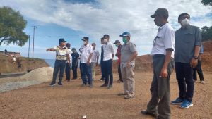 Monitoring Pekerjaan Proyek 2021Wabup : Semua Pekerjaan Harus Selesai Tepat Waktu