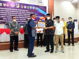 Parigi Moutong Raih Predikat WTP 3 Kali Berturut