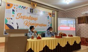 Imigrasi Kelas I TPI Palu Gelar Sosialisasi Pelayanan Keimigrasian Di Parimo
