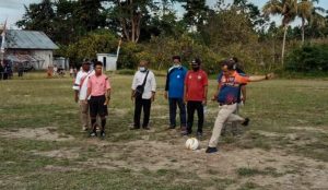 Ketua KONI Parimo Buka Kegiatan Sepak Bola Turnamen 7 Kades Cup Sidole Raya Di Alo’o