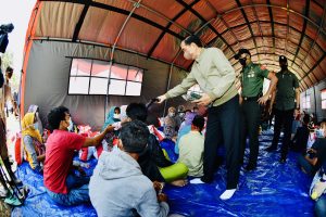 Presiden Tinjau Daerah Terdampak Erupsi Gunung Semeru di Kabupaten Lumajang
