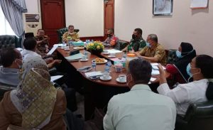 Wabup Badrun Bersama Forkopimda Rakor Persiapan Nataru Di Parimo