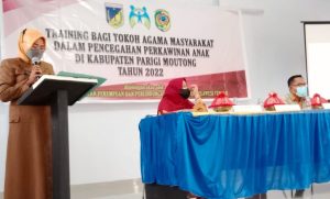 Yusnaeni Sebut Sudah 15 Kecamatan dan 8 Kelurahan/Desa di Parigi Moutong Telah Membentuk Layak Anak