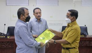 Paripurna Masa Sidang I, DPRD Melakukan Pembahasan Hasil Reses Dengan Pemda