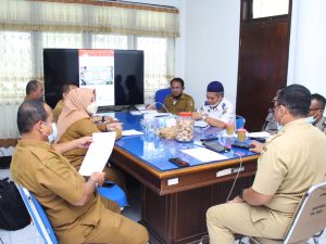 Kadis Pemuda dan Olahraga Sulteng, Pimpin Rapat Persiapan Pra POPNAS Tahun 2022