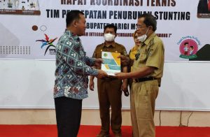 Percepatan Penurunan Stunting, Wabup : Tim Pokja Diharap Menyelesaikan Tugasnya