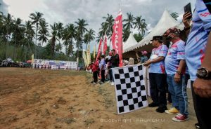 Wabup Membuka Secara Resmi Kejuaraan Nasional Grass Track Regional V Seri III