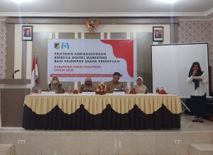 DP3A2KB Gelar Pelatihan Kewirausahaan Berbasis Digital Marketing Bagi Kelompok Usaha Perempuan