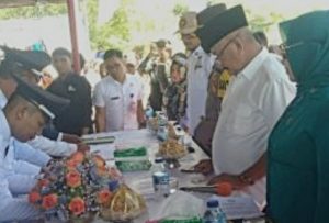 Lantik 97 Kepala Desa, Bupati Samsurizal Tegaskan Pentingnya Membangun Desa