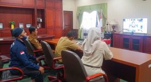 Sambut HUT RI ke 77, Pemda Hadiri Rapat Koordinasi Via Zoom Bersama Kemendagri