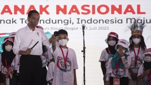 Pesan Presiden di Hari Anak Nasional: Rajin Belajar dan Jaga Kesehatan