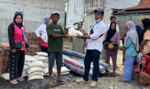 Paguyuban BPJN Sulteng Salurkan Bantuan Untuk Masyarakat Korban Banjir Bandang Torue