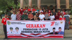 Gerakan Pembagian 10 Juta Bendera Merah Putih, Sekda: Wujudkan Rasa Cinta Pada Tanah Air