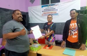 Dua Orang Kembalikan Formulir Pendaftaran Bakal Calon Ketum KONI Parigi Moutong