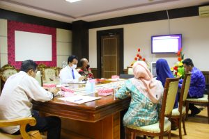 Pemprov Sulteng Ikuti Rapat Terbatas Bersama Menko Perekonomian RI Terkait Pengendalian Inflasi Daerah