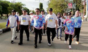 IKAPTK Gelar Jalan Santai Bersama Masyarakat Sulteng
