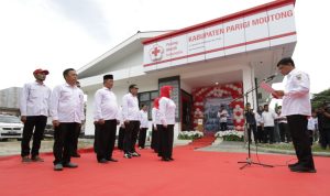 Dra. Hj.Noorwachida Prihatini Tombolotutu Dikukuhkan Sebagai Ketua PMI Kabupaten Parigi Moutong