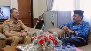 Sekda Parigi Moutong Terima Kunjungan Pj. Sekda Poso Usai Pembongkaran Gapura Perbatasan