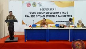 Pemda Parigi Moutong Gelar FGD Analisis Stunting 2023