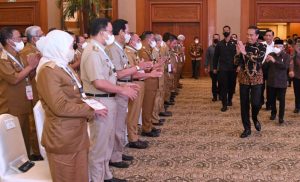 Presiden Ajak Semua Kementerian, Lembaga, hingga Kepala Daerah Kompak Tangani Inflasi