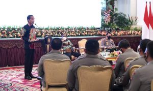 Presiden Jokowi Dorong Polri Kerja Keras Kembalikan Kepercayaan Masyarakat