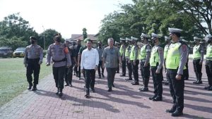 Polres Sigi Laksanakan Apel Gelar Pasukan Pengamanan Pilkades Serentak