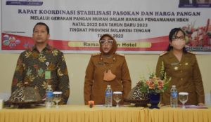 Dinas Pangan Sulteng Gelar Rapat Koordinasi Stabilisasi Pasokan Dan Harga Pangan Tahun 2022