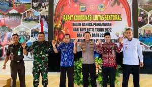 Polres Parigi Moutong Gelar Rakor Persiapan Pengamanan Hari Natal dan Tahun Baru