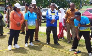 Bupati Parigi Moutong Sosialisasikan Olah Raga Gateball Kepada Guru dan Kepala Sekolah
