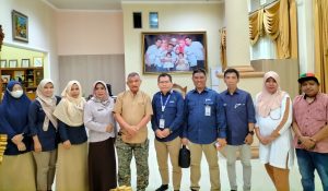 Kepala Balmon Frekuensi Radio Kelas II Palu Silaturrahmi ke Bupati Parigi Moutong