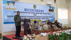 Bappelitbangda Parigi Moutong Gelar Musrembang RKPD dan Rakor Penanggulangan Kemiskinan Daerah Tahun 2023