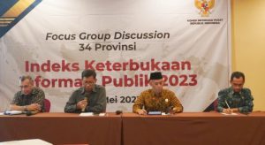 Gelar FGD IKIP, Ketua Komisi Informasi Optimis Nilai IKIP Sulteng 2023 Meningkat