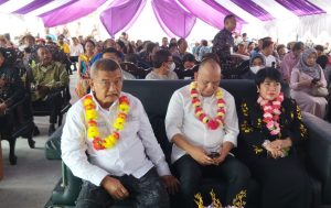 Bupati Parigi Moutong Hadiri Perayaan Paskah di Tolai