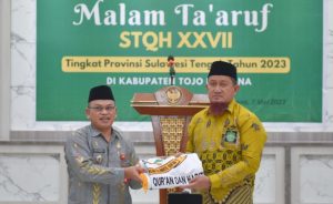 Asisten II Bidang Perekonomian dan Pembangunan Hadiri Malam Ta’aruf STQH XXVII Tingkat Provinsi Sulteng 2023