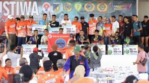 Khatulistiwa Marathon 42K Babak Kualifikasi PON Resmi Di Lepas Oleh Bupati Samsurizal