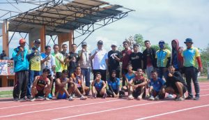 Faidul Keteng Beri Apresiasi Kepada Bupati Parigi Moutong di Cabor Atletik