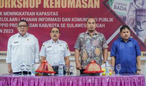Tingkatkan Kapasitas PPID, DKIPS Sulteng Gelar Workshop Kehumasan