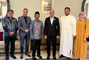 Memenuhi undangan Duta Besar Kerajaan Maroko, Gubernur Rusdy Mastura  Memaparkan Potensi Sulawesi Tengah