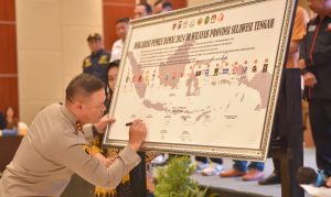 Polda Sulteng Gelar Deklarasi Pemilu Damai Tahun 2024, Gubernur: Pilihan Boleh Beda, Tapi Silaturahmi Harus Tetap Terjaga