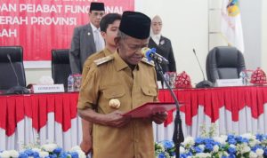 Lantik dan Ambil Sumpah Pejabat Lingkup Pemprov Sulteng, Berikut Penyampaian Gubernur