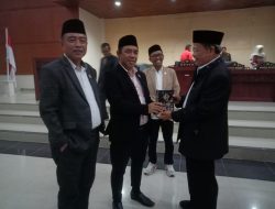 Purna Tugas, Wabup Badrun Nggai Pamitan kepada Anggota DPRD Parigi Moutong