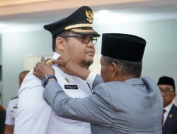 Gubernur Rusdy Mastura Lantik Richard Djanggola sebagai Pj. Bupati Parigi Moutong