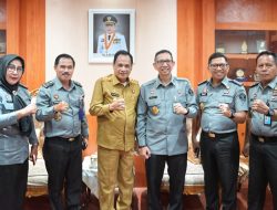 Wagub Menerima Audiensi Kakanwil Kementerian Hukum dan HAM Sulteng