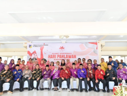 Pimpin Upacara Hari Pahlawan, Wagub Sulteng: Kita Bukan Bangsa Pecundang