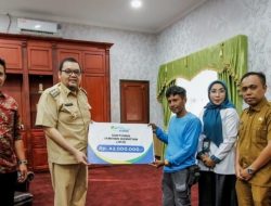 Pemda Parigi Moutong bersama BPJS Ketenagakerjaan Salurkan Santunan Kematian