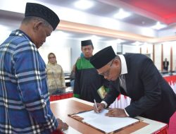 Gubernur Lantik Muhammad Neng Sebagai Kepala Dinas Kehutanan Sulteng