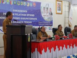 BPSDM Sulteng Menggelar Rapat Sinkronisasi Program Pengembangan Sumber Daya Manusia