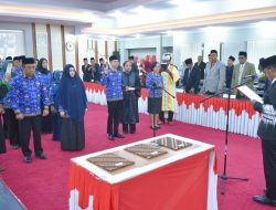 Gubernur Lantik Pejabat Administrator dan Pengawas Lingkup Pemprov Sulteng
